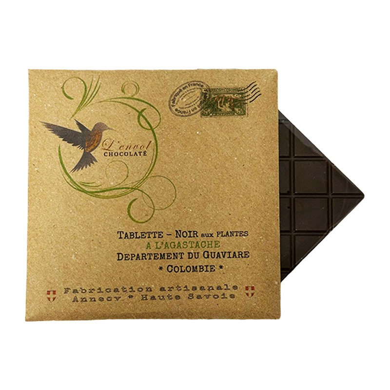 Tablette noir à l'Agastache