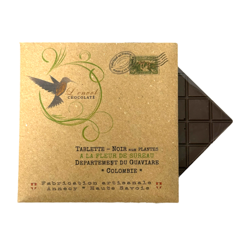 Tablette noir à la Fleur de Sureau