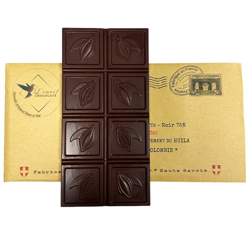 Chocolat cru 75% Huila